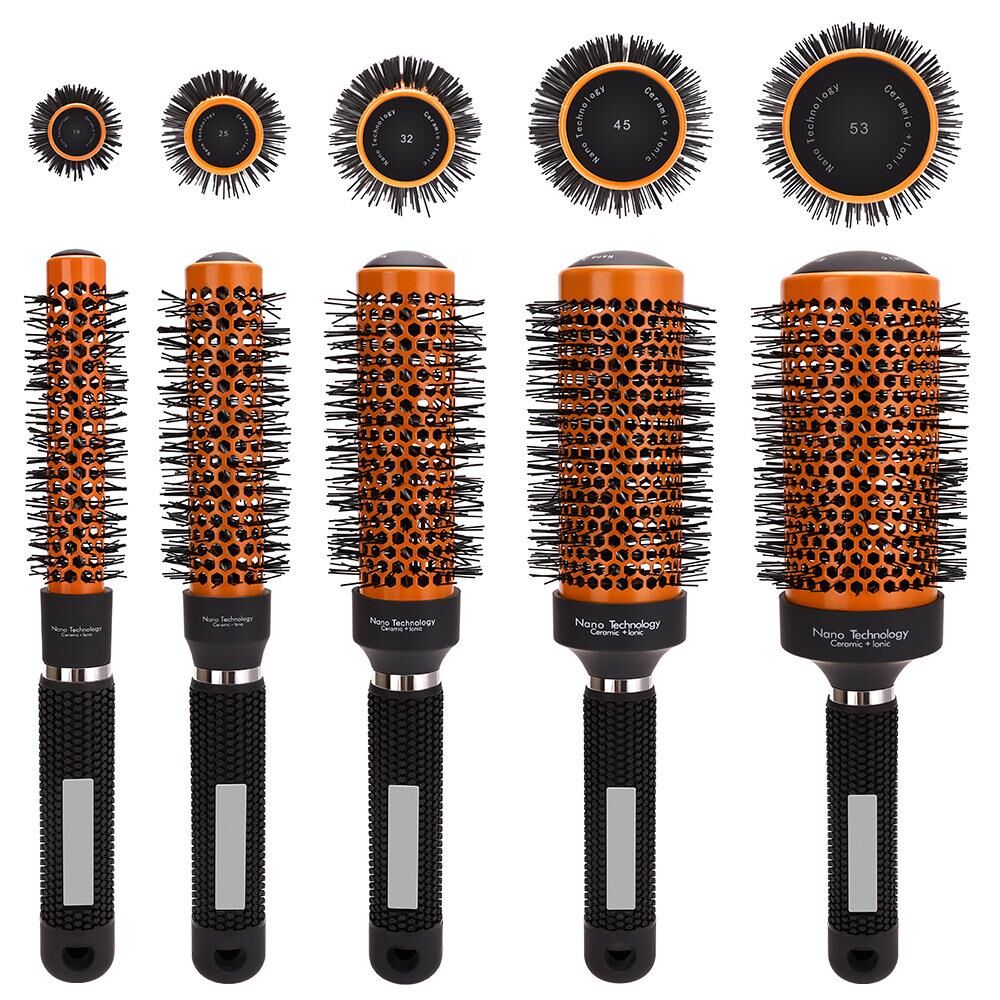 Valkyrie 53mm Nano Teknoloji Seramik + İyonik Termal Fön Saç Fırçası Salon Tipi Profesyonel