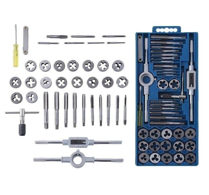Valkyrie 40 Parça Klavuz Pafta Seti Metrik Set M3-M12 Arası 40lı Takım