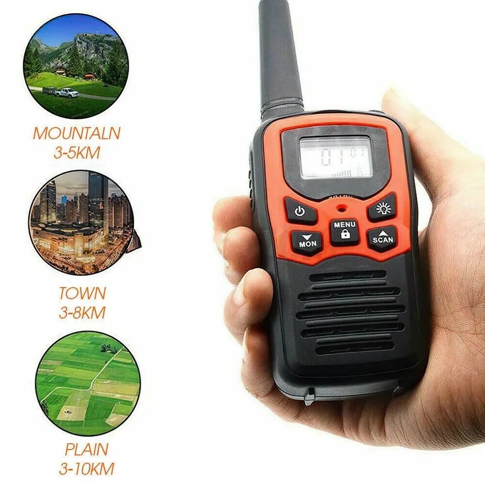 Valkyrie T5 2 Adet Şarjlı Bataryalı Telsiz Seti Walkie Talkie Vox El Telsizi 2li Paket