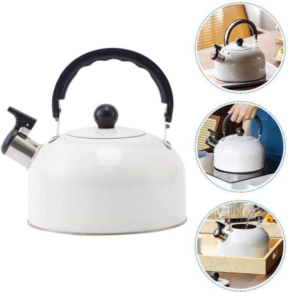 Valkyrie 3L Paslanmaz Çelik Düdüklü Kettle Su Isıtıcısı Çaydanlık Islıklı Demlik