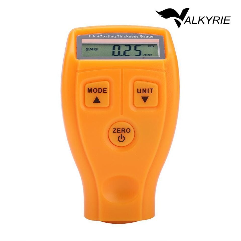Valkyrie Dijital Kaplama Kalınlığı Ölçer – 0-2000 µm, FE/NFE Modu, LCD Ekran