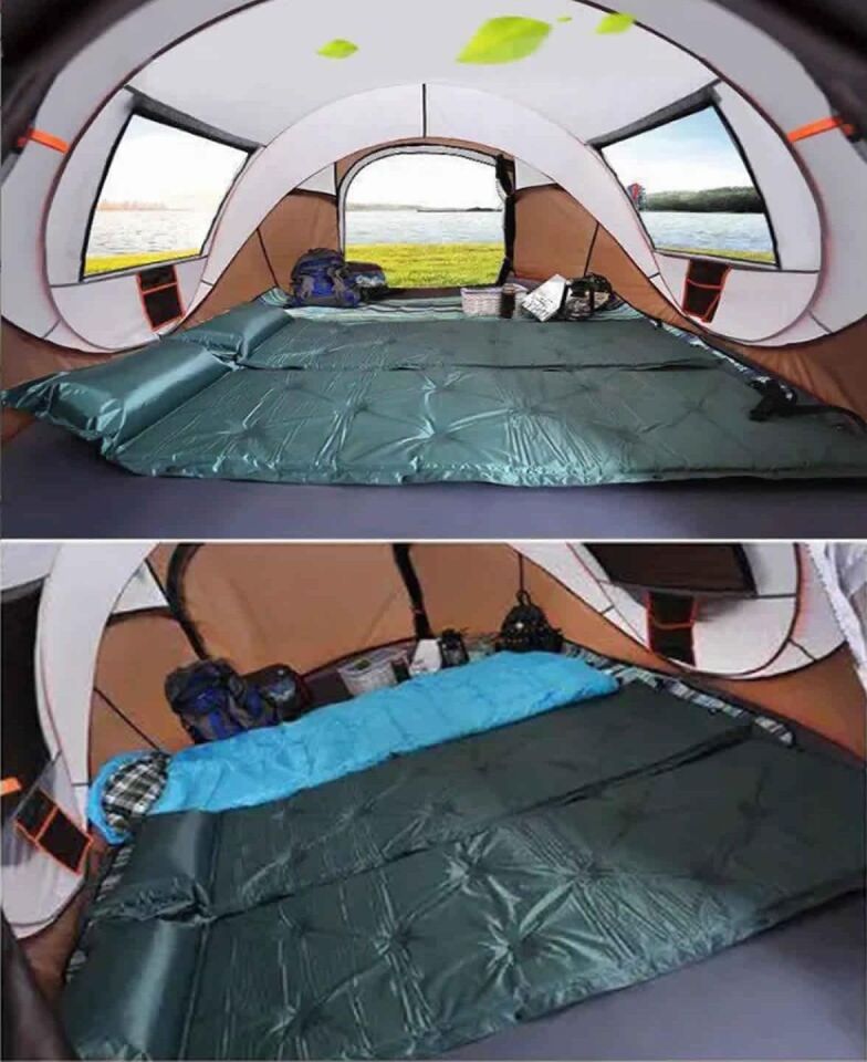 Valkyrie 5-8 Kişilik Hızlı Kurulum Otomatik Kamp Çadırı Sineklikli Su Geçirmez 280x210x120cm 4 Mevsim