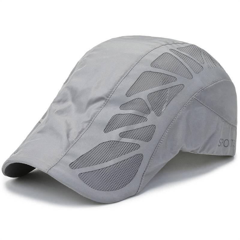 Valkyrie Unisex Yazlık Kasket Şapka Hava Alan Ayarlanabilir Terletmez Kadın Erkek Gri