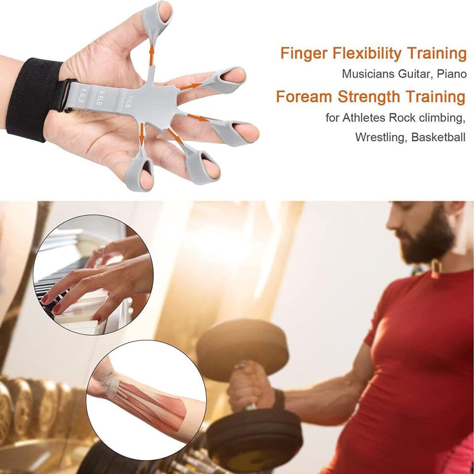 Valkyrie Gripster Bilek Kol Parmak Güçlendirici Egzersiz Aleti