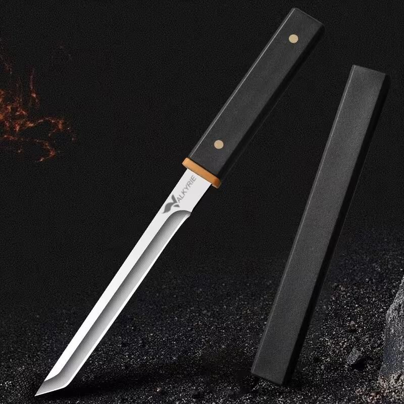Valkyrie Japon Şef Bıçağı – Keskin Şerit Bıçak 20 cm Kılıflı | Ultra Hafif 43gr | Meyve Sebze Et Doğrama