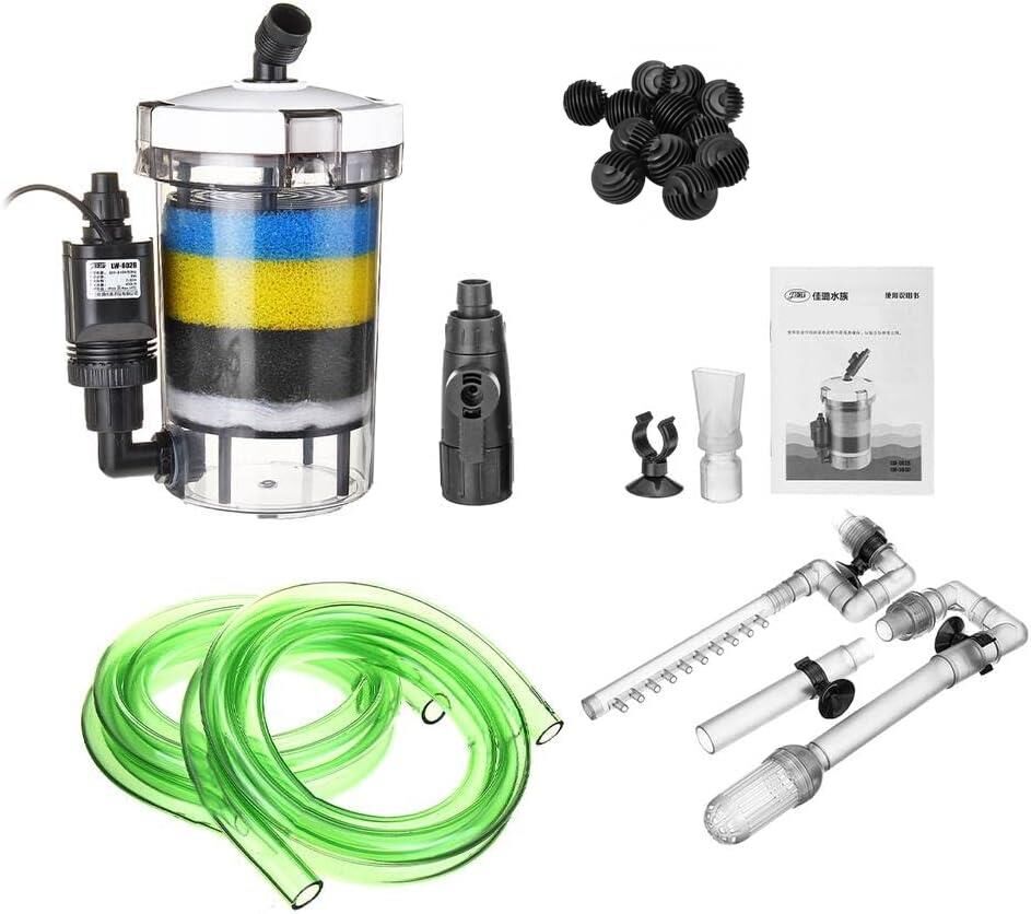 Valkyrie HW-603B Dış Filtre 400 Litre 6W Sessiz Çalışma Transparan Yüksek Kapasite