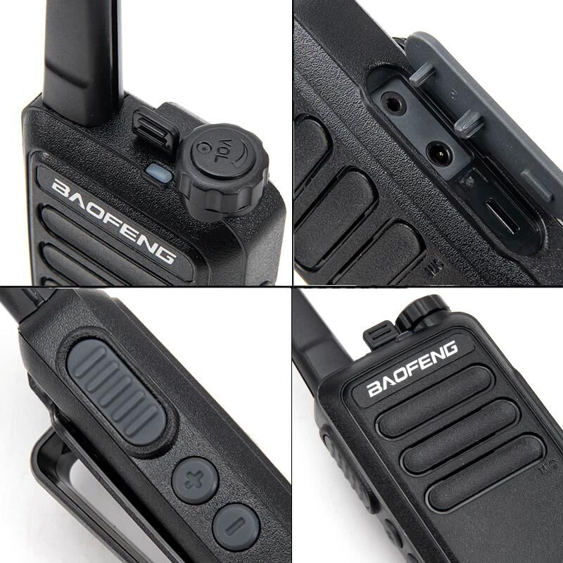Valkyrie PMR Baofeng 2 Adet BF-R5 El Telsizi Seti - Çift Kulaklık 2li Set Lisanssız Şarjlı 16 Kanal Vox Telsiz Seti