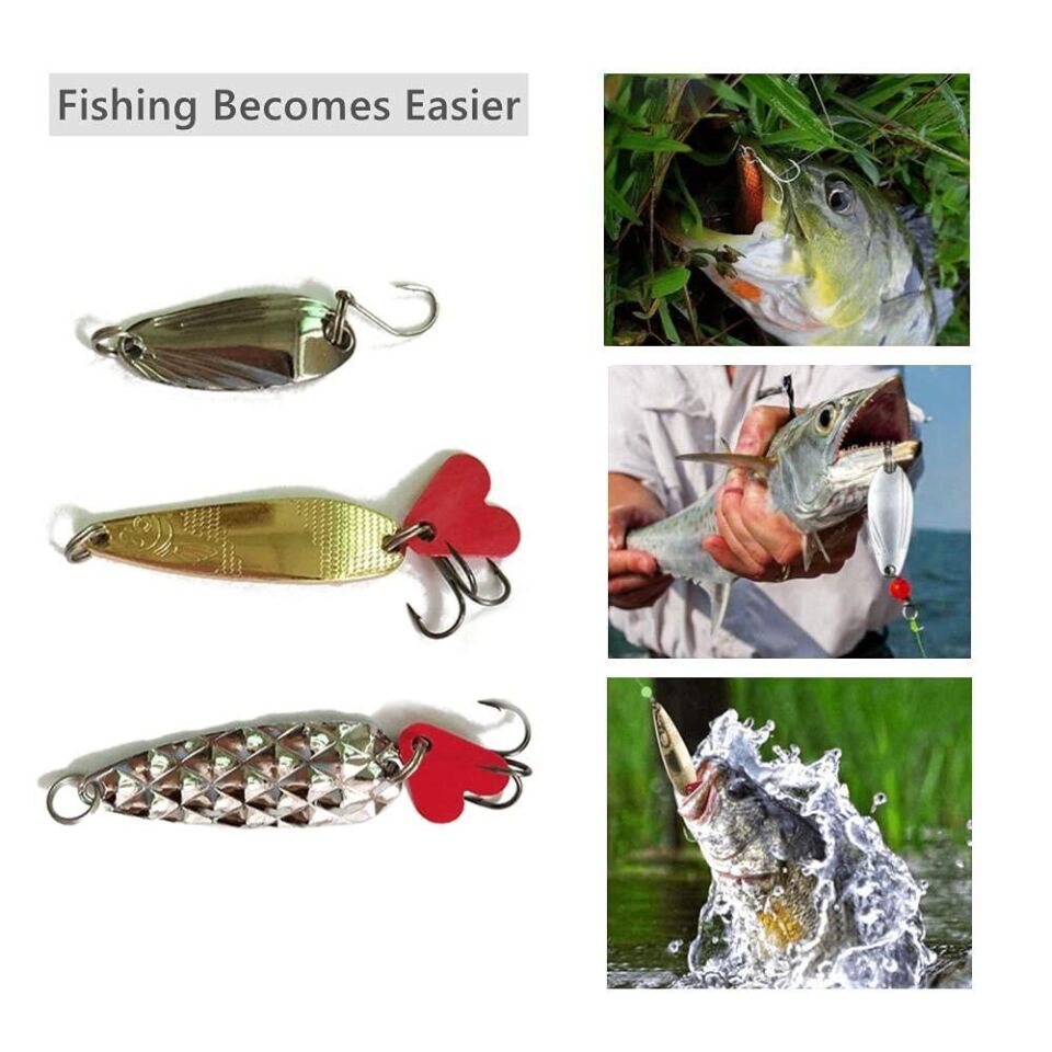 Valkyrie 24 Parça Sahte Olta Yem ve Aksesuar Seti Silikon Rapala Jig Kaşık