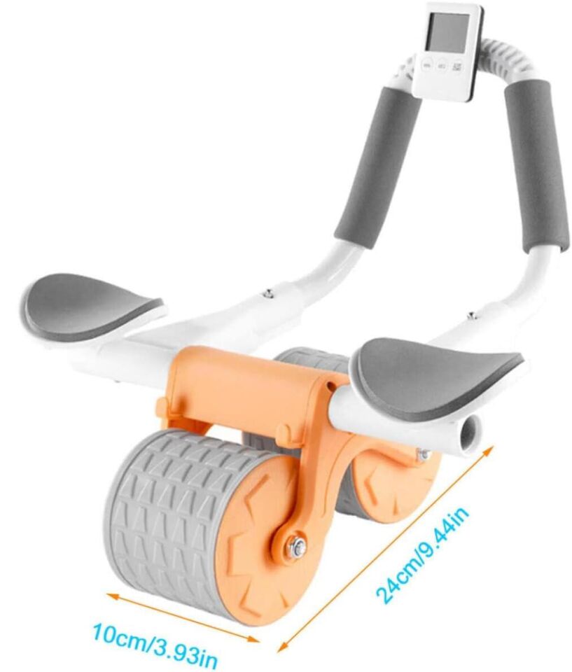 Valkyrie Karın Kası Göbek Eritici Abdominal Ab Roller Telefon Tutuculu Sayaçlı Turuncu