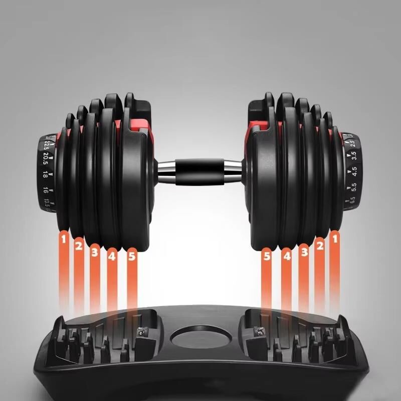 Valkyrie 24kg Ayarlanabilir Dambıl Seti (1 Adet) Profesyonel 1. Kalite Dumbbell Kolay Kullanım Ev İçin İdeal Dambıl