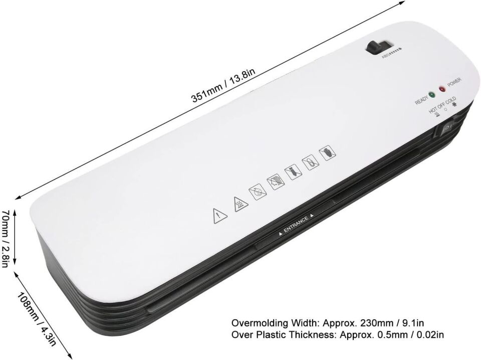 Valkyrie Dsmile SL299 A4 Laminasyon Makinesi Sıcak Soğuk Termal A4 A5 A6