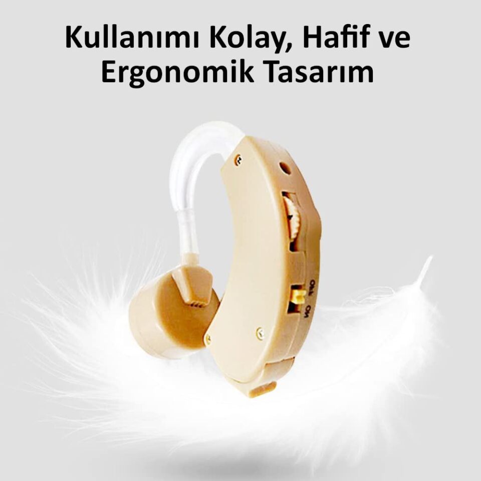 Valkyrie Kulak İçi Ses Yükseltici Duyma İşitme Yardımcısı Kutulu Yedek Pilli