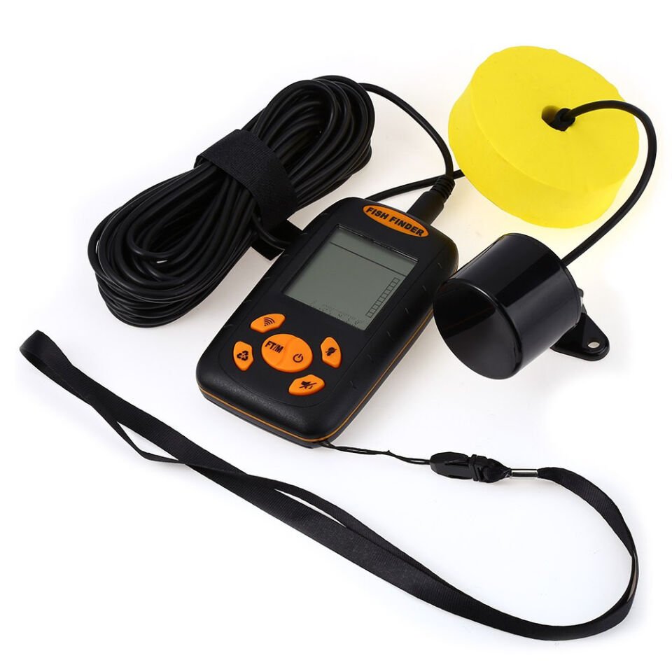 Valkyrie Dijital Balık Bulucu Ultrasonik Sonar Gps100Mt Siyah