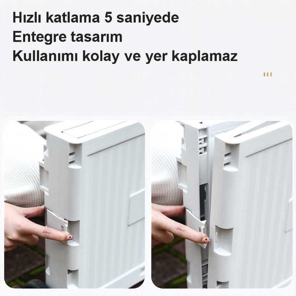 Valkyrie Katlanabilir İki Tekerlekli Alışveriş ve Depolama Çantası – Kapaklı Teleskopik Çekme Kolu Kamp Plaj Çok Amaçlı
