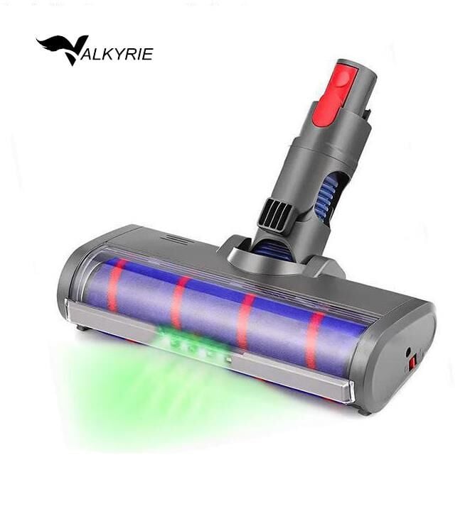 Valkyrie LED Işıklı Yumuşak Rulo Süpürge Başlığı Dyson V7/V8/V10/V11/V15 Uyumlu