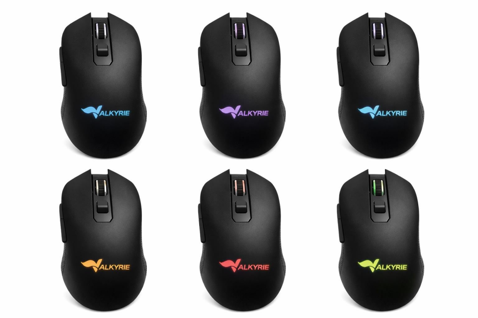 Valkyrie 6 Tuşlu Şarjlı Sessiz 2400DPI Kablosuz Gaming Mouse