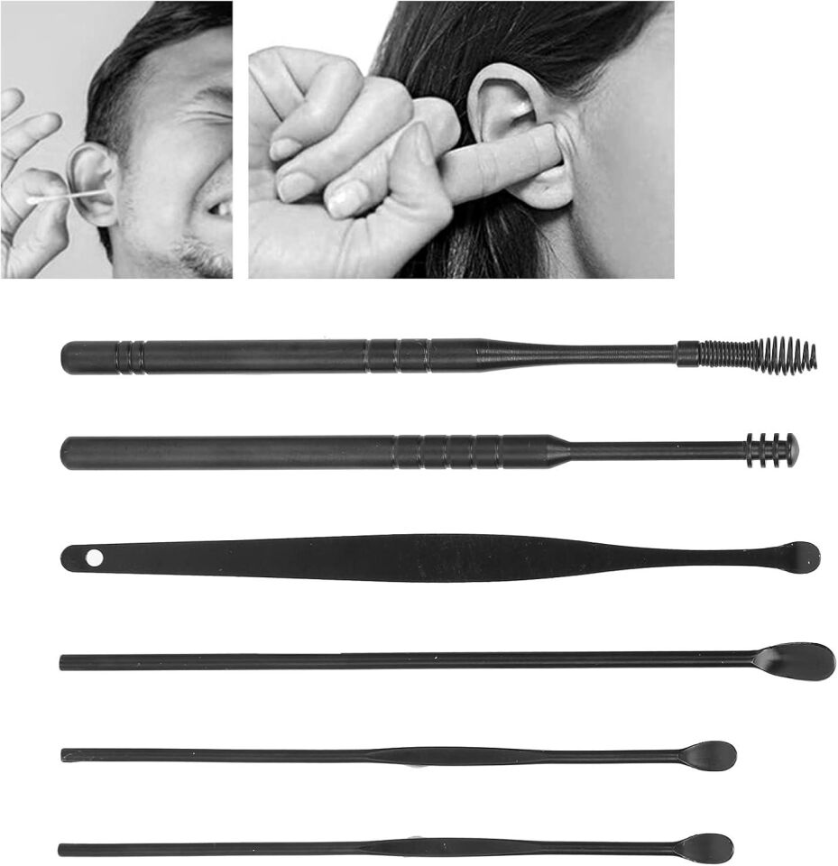 Valkyrie 8 Adet Kulak Toplama Kulak Temizleme Aleti Seti Kulak Kiri Temizleme Kiti