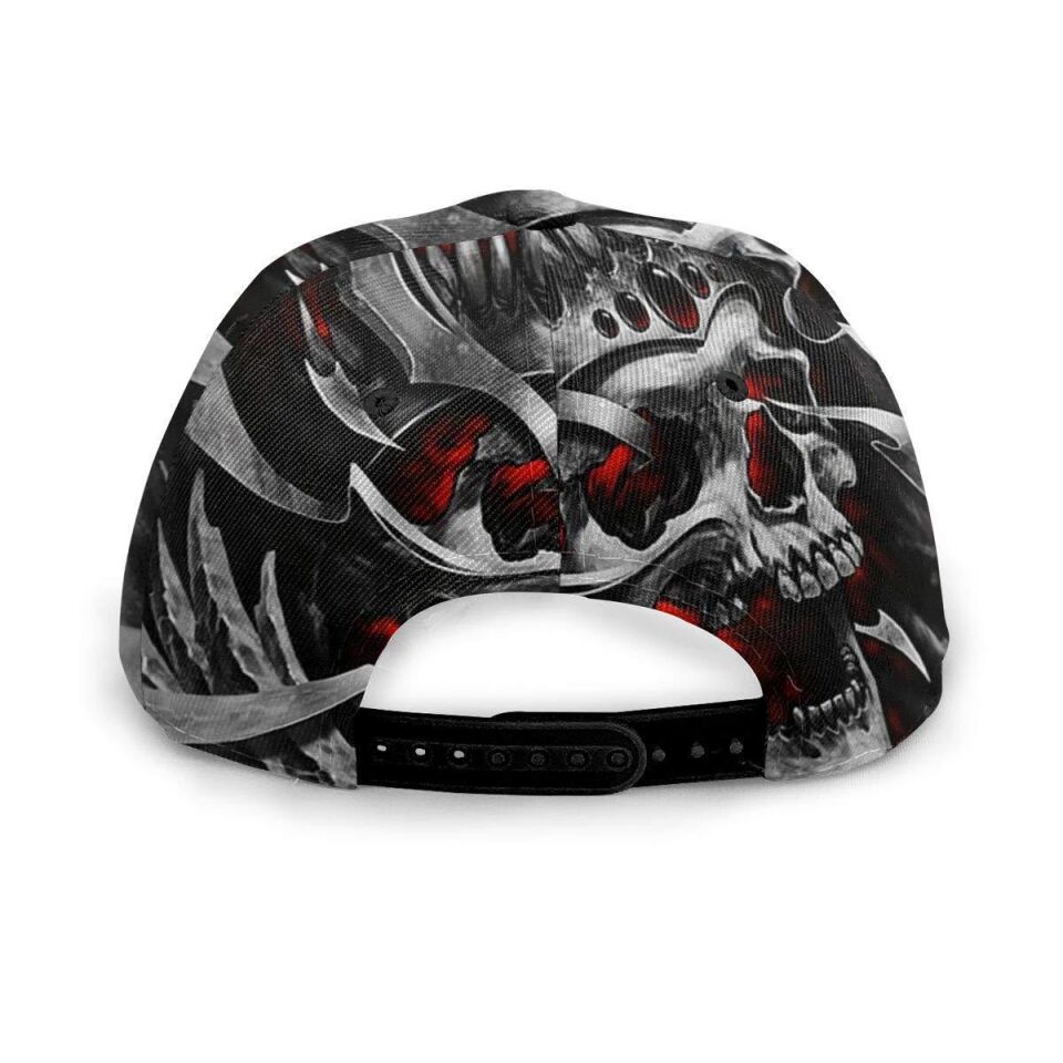 Valkyrie Kuru Kafa Şapka Street Style Unisex Ayarlanabilir Baseball Cap Beyzbol Şapkası Kurukafa