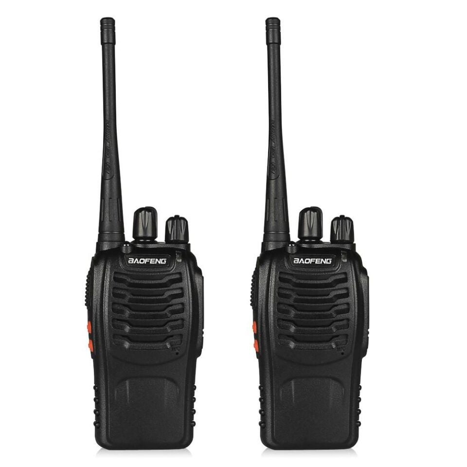 Valkyrie BF999S 5W VOX UHF/VHF CTCSS/DCS 2'li El Telsiz Seti Kulaklıklı