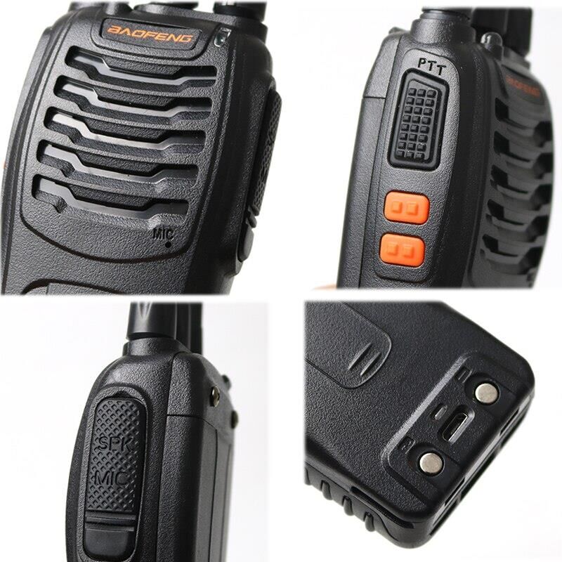 Valkyrie BF999S 5W VOX UHF/VHF CTCSS/DCS 2'li El Telsiz Seti Kulaklıklı