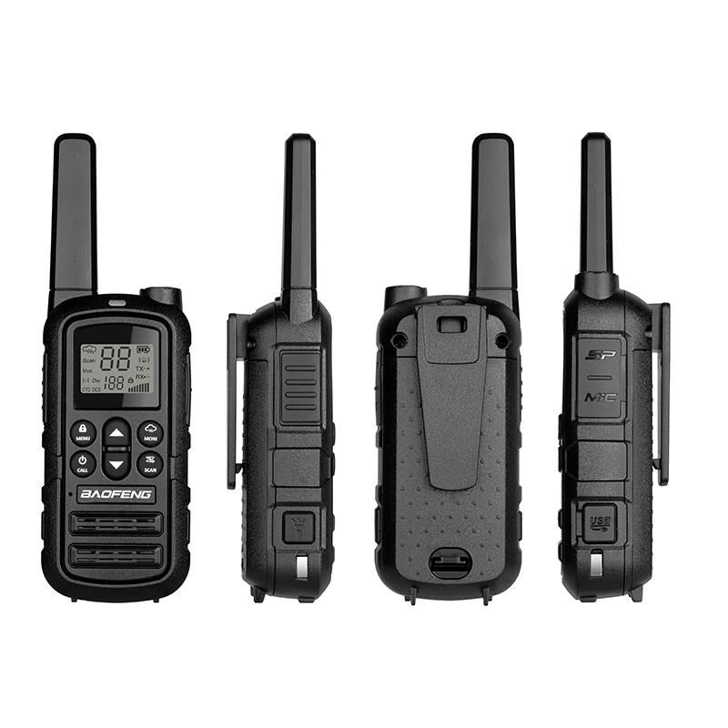 Valkyrie PMR Baofeng 2’li El Telsizi Seti – Lisanssız Kullanım, 22 Kanal, LED Fenerli, USB-C Şarj