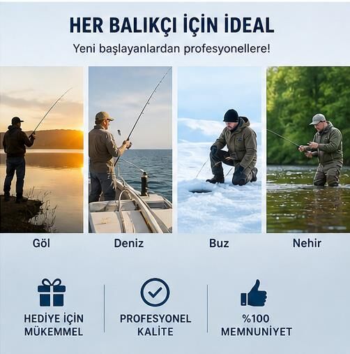 Valkyrie Profesyonel Balıkçılık Seti 270 Parça Sahte Yem Olta Takımı Kutulu