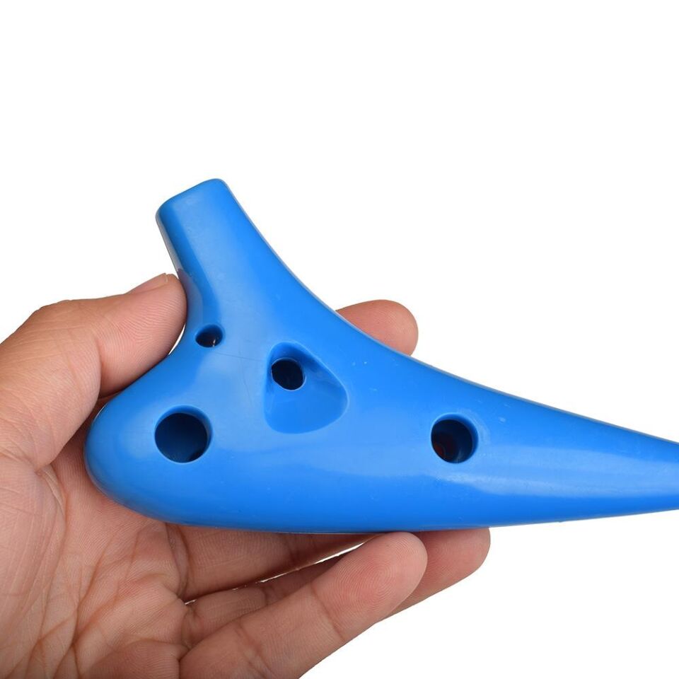 Valkyrie Ocarina 12 Delik Ocarina Alto C Ocarina Flüt Ocarina Sualtı Müzik Nefesli Enstrüman