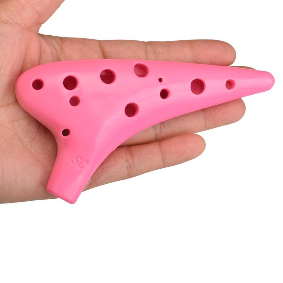 Valkyrie Ocarina 12 Delik Ocarina Alto C Ocarina Flüt Ocarina Sualtı Müzik Nefesli Enstrüman