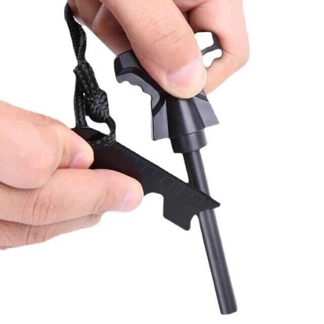 Valkyrie 8mm 8.5cm Magnezyum Ateş Başlatıcı Bar - %100 Katkısız Alüminyum İçermez Fire Starter