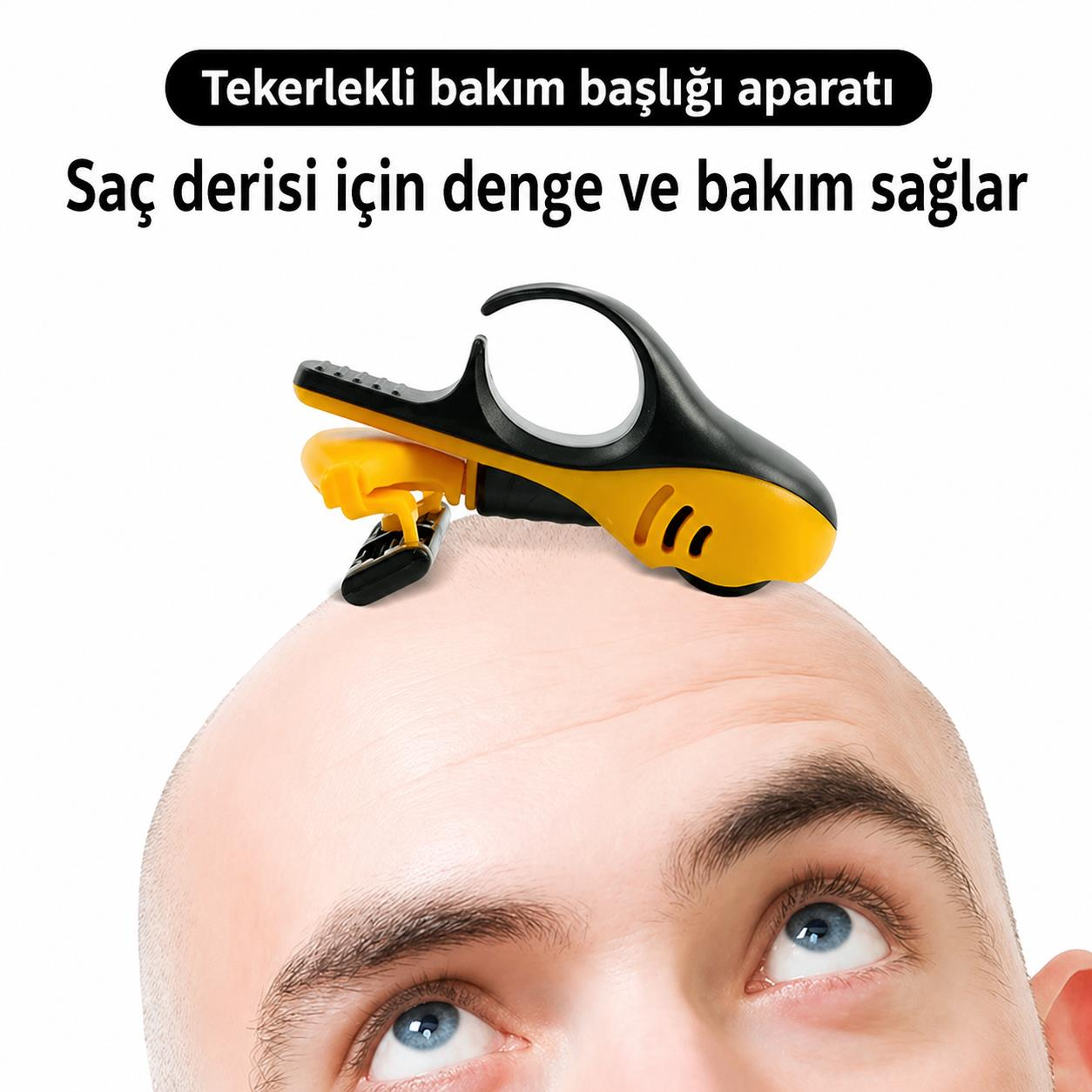 Valkyrie Parmak Tipi Saç Kesme Makinesi | Ergonomik Mini Tıraş Aparatı | Taşınabilir Hassas Saç & Sakal Düzeltici