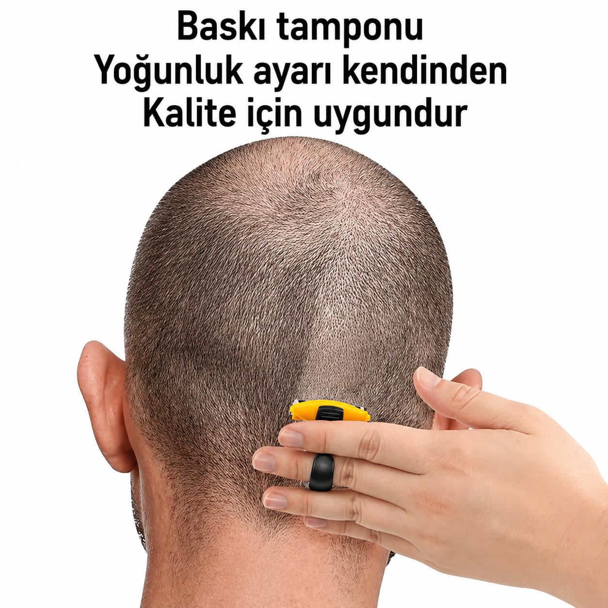 Valkyrie Parmak Tipi Saç Kesme Makinesi | Ergonomik Mini Tıraş Aparatı | Taşınabilir Hassas Saç & Sakal Düzeltici