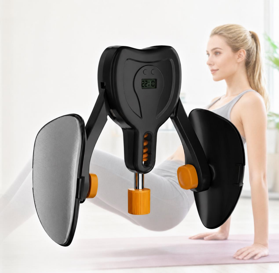 Valkyrie Kegel Egzersiz Aleti Ayarlanabilir Dirençli İç Bacak & Pelvik Kas Güçlendirici Sayaçlı Trainer 10-50 KG