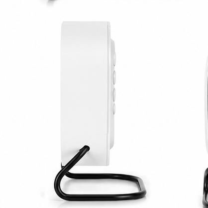 Valkyrie LED Dijital Masa Saati Mavi Derece Çift Alarm Sıcaklık Göstergesi 3 Kademe Parlaklık Modern Saat