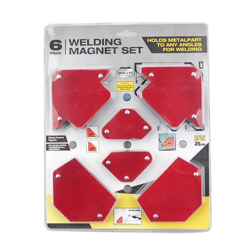 Valkyrie Mıknatıslı Manyetik Gönye Kaynak Tutucu 6'lı Set