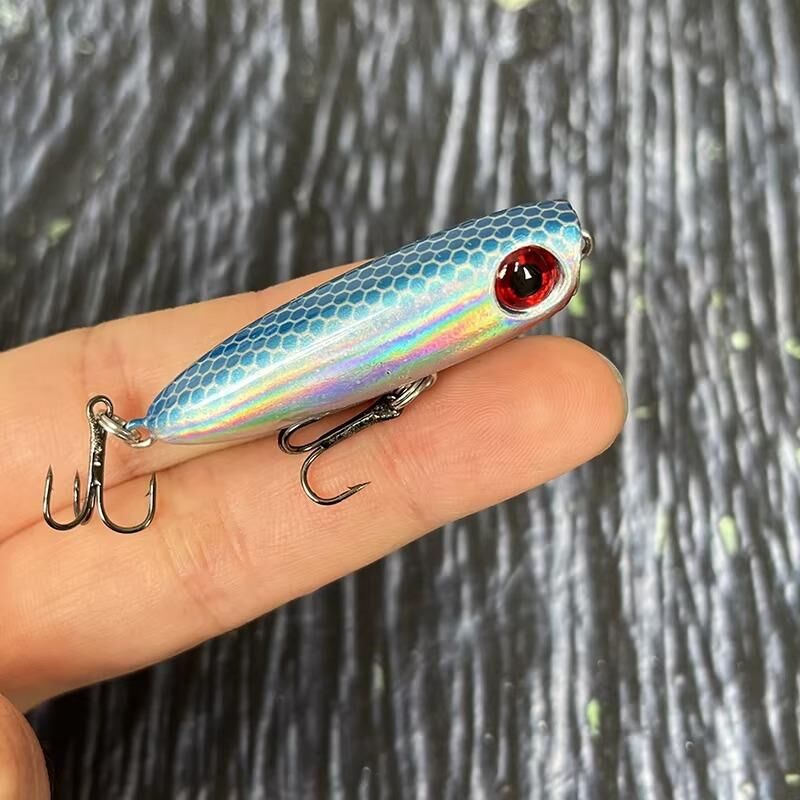 Valkyrie 7 Adet Zıpır Rapala Olta Yem Seti - 4.8cm - 3.8gr Bilyalı 3D Göz Karbon Çelik İğne 7 Farklı Renk