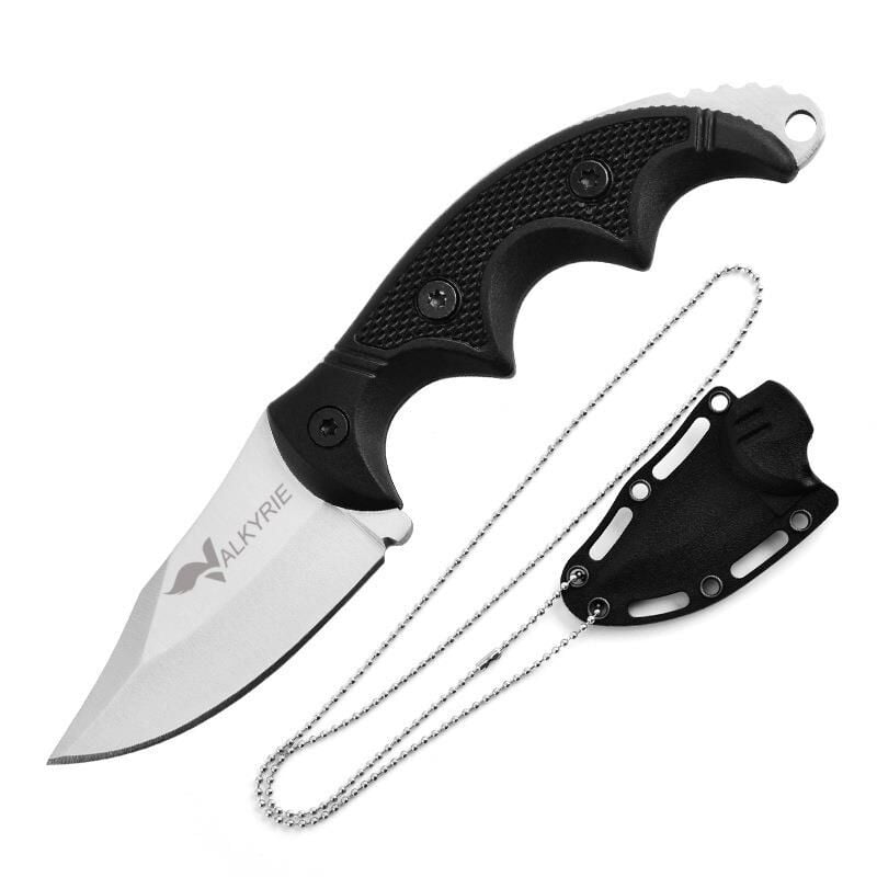 Valkyrie Boyun Askılı Kılıflı Paslanmaz Çelik Av Bıçağı Karambit – Kılıflı ve Taşınabilir Boy
