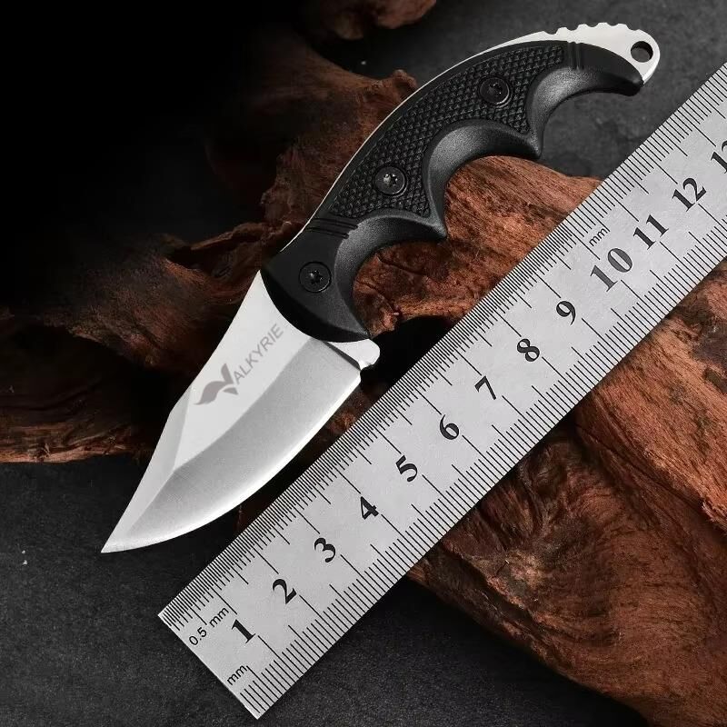 Valkyrie Boyun Askılı Kılıflı Paslanmaz Çelik Av Bıçağı Karambit – Kılıflı ve Taşınabilir Boy