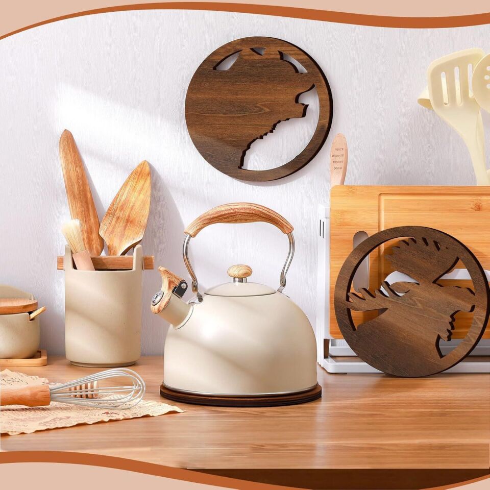 Valkyrie 2.5L Paslanmaz Çelik Düdüklü Su Isıtıcısı Demlik Islıklı Kettle