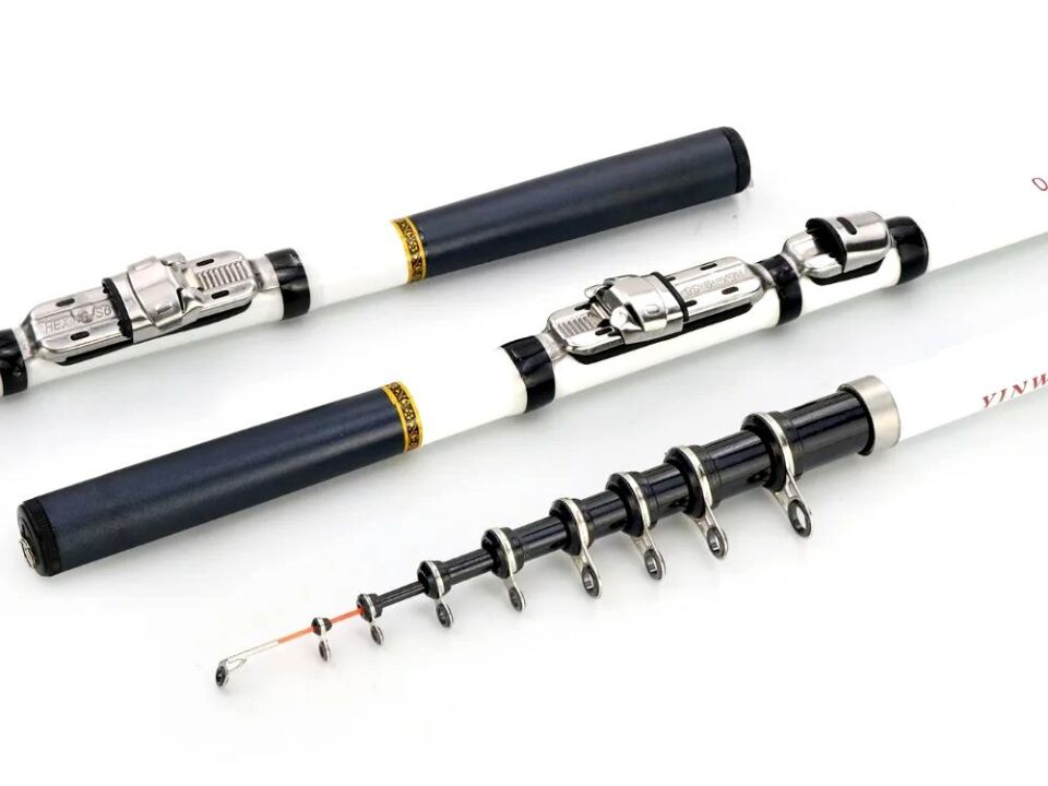 Valkyrie 3 Metre Karbon Fiber Balık Olta Kamış - 9 Boğum 9 Halka Teleskopik -