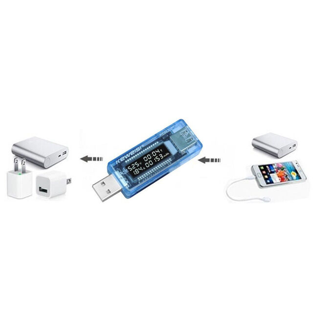 Valkyrie Keweisi USB Tester Akım Ölçer Voltmetre Ampermetre