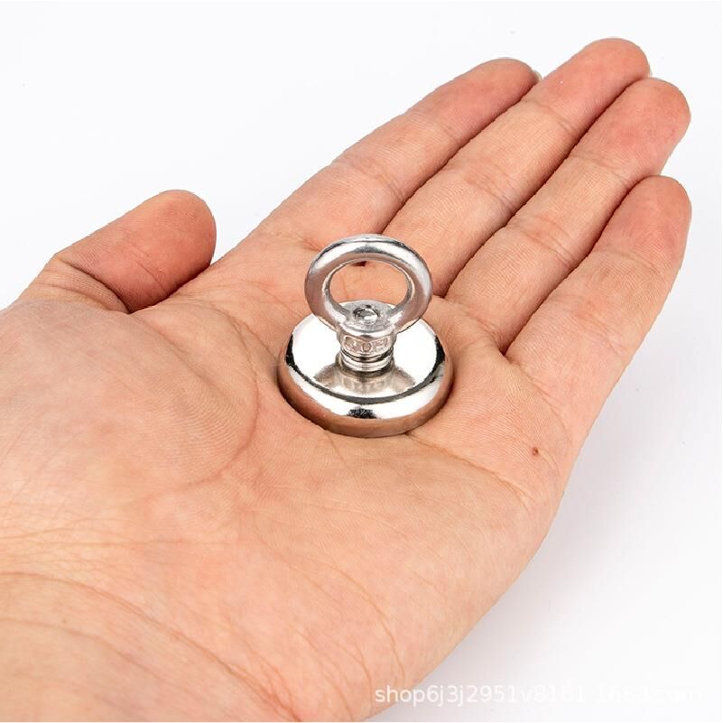 Valkyrie D25 19kg Fishing Magnet 25mm Askılı Güçlü Neodyum Mıknatıs