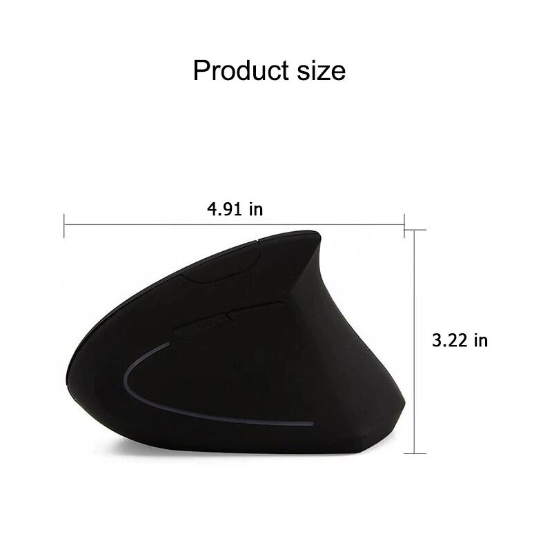 valkyrie Kablosuz 2.4G Vertical Ergonomik Dikey Gaming Mouse