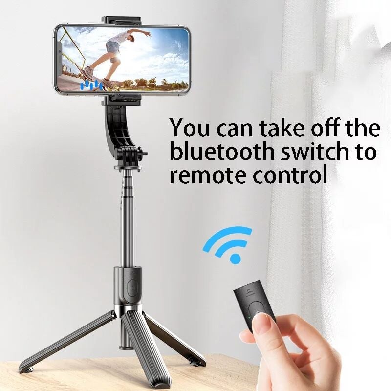 L08 Anti Shake 360 Bluetooth Telefon Tutucu ios Android Gimbal