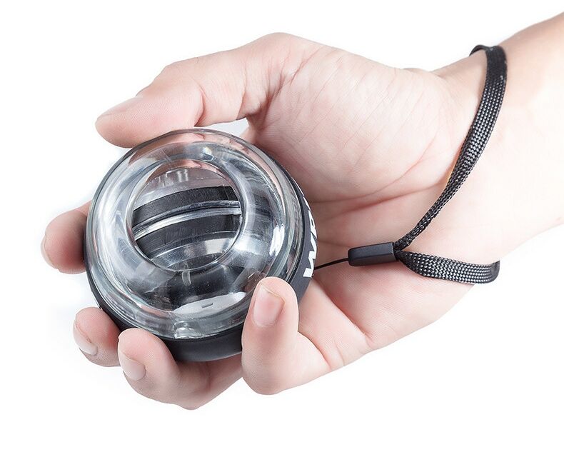 Autostart Çantalı Multilight Powerball Bilek Egzersiz Topu Kırmızı