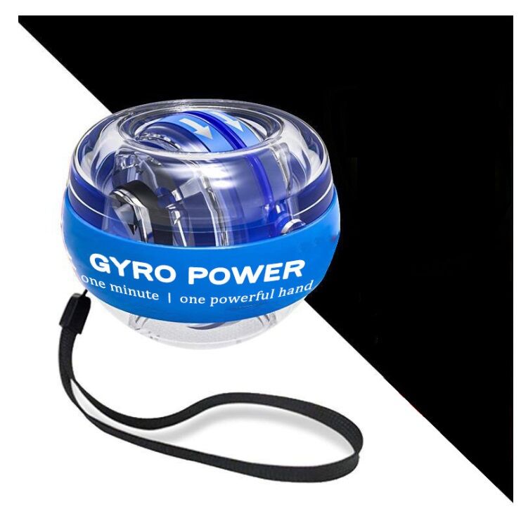 Autostart Çantalı Multilight Powerball Bilek Egzersiz Topu Mavi