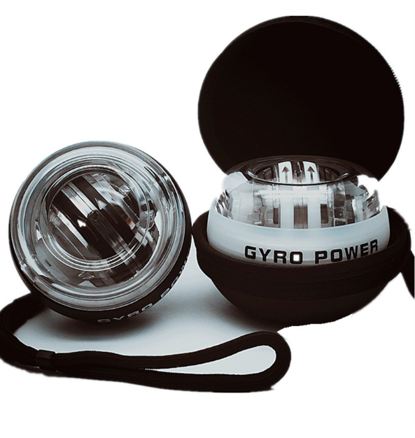 Autostart Çantalı Multilight Powerball Bilek Egzersiz Topu Siyah