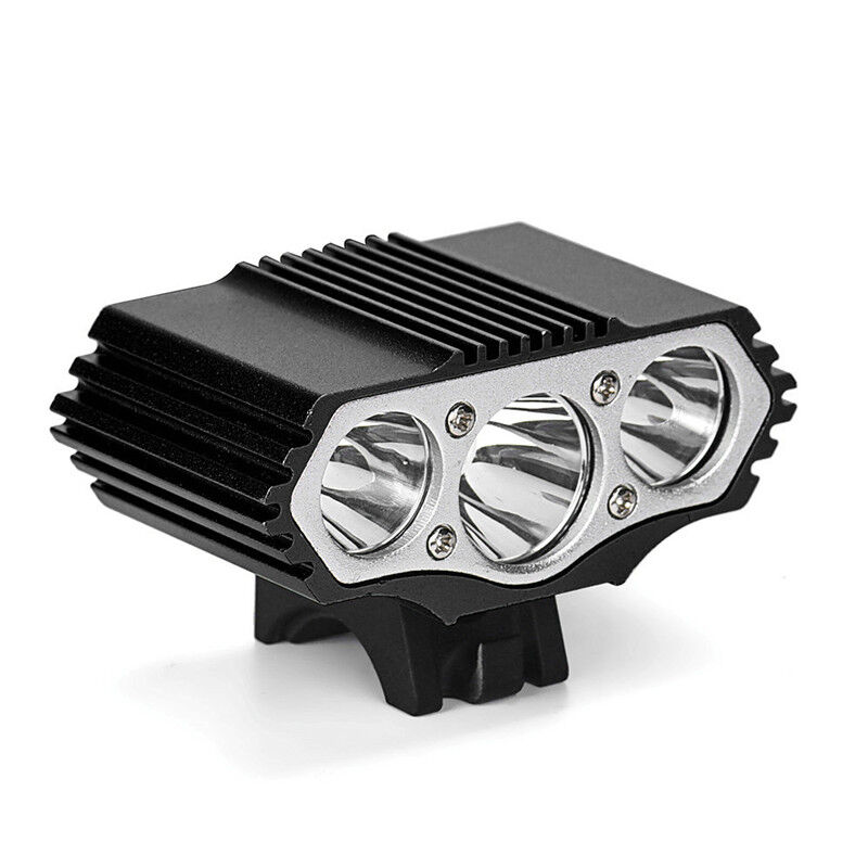 12.000 LÜMEN 3x XM-L T6 LED Bisiklet Farı USB