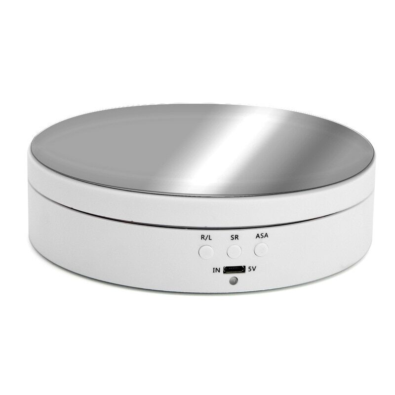 Ürün Çekimi ve Vitrin için 3 Hızlı 360 Döner Tabla Turntable 14cm