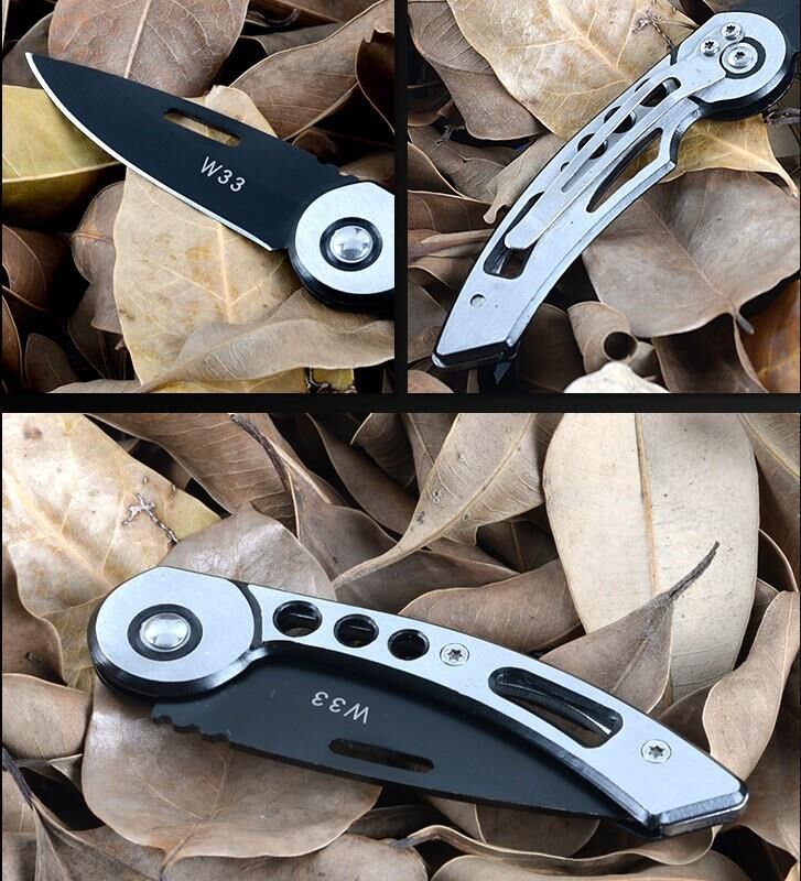 Valkyrie w33 Paslanmaz Çelik Kamp Av Bıçağı Katlanır Çakı