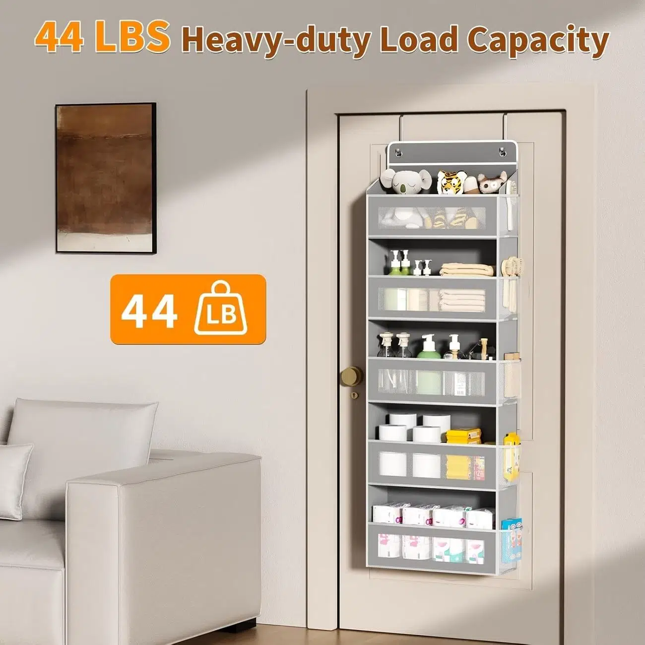 Valkyrie Kapı Arkası Organizer 5 Cepli Askılı Dolap Düzenleyici Çok Amaçlı Kapı Arkası Raf 20kg Taşıma Gri Valkyrie Kapı Arkası Organizer 5 Cepli Askılı Dolap Düzenleyici Çok Amaçlı Kapı Arkası Raf 20kg Taşıma Gri